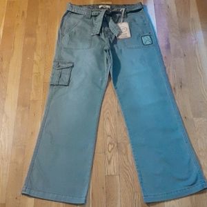 Red Jeans Cargo Khaki pants. Juniors size 12